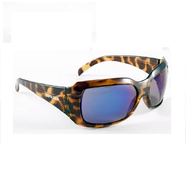 Óculos De Segurança Kalipso Ibiza Haste Marrom Lentes Azul Espelhado - CA 35158