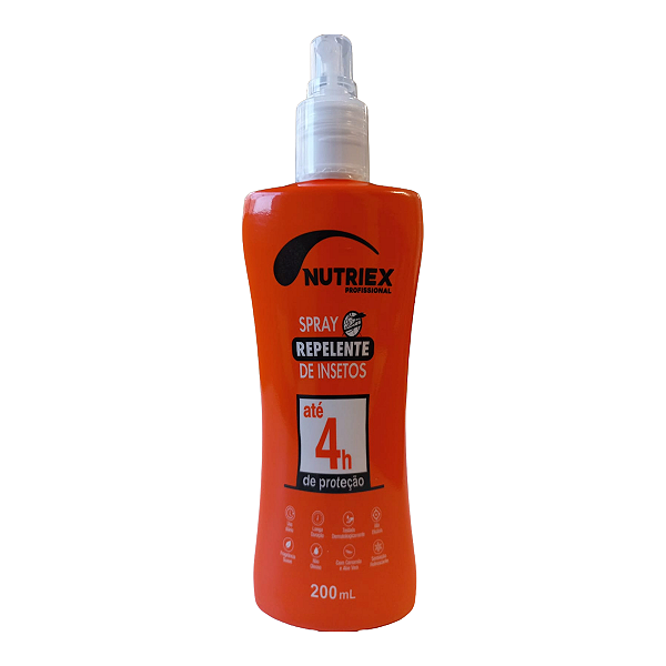 Spray Repelente De Insetos Nutriex Profissional 4 Horas 200ml