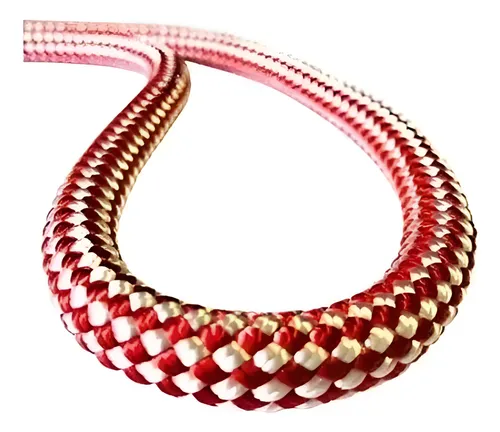 Corda Semi-estática Harpia Work Branco/Vermelho 10mm