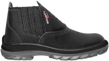 Botina De Segurança Cartom Bid C/ Elástico E Biqueira PVC - CA 15081