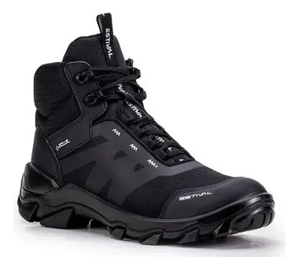 Botina De Segurança Estival Hybrid Focus All Black Biq. PVC - CA 47843