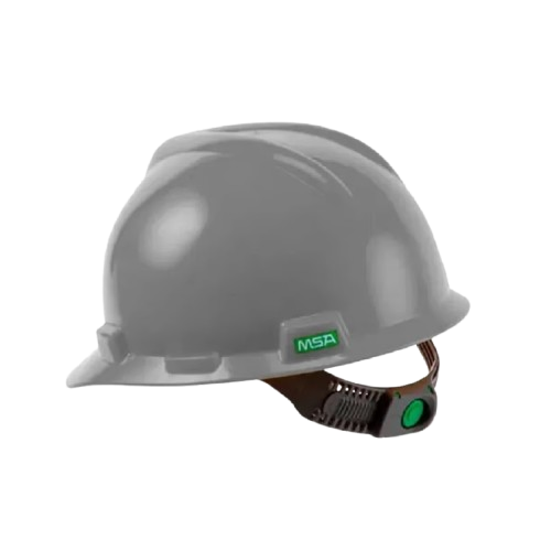 Capacete De Proteção MSA V-Guard Cinza - CA 498