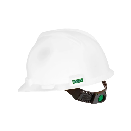 Capacete De Proteção MSA V-Guard Branco - CA 498