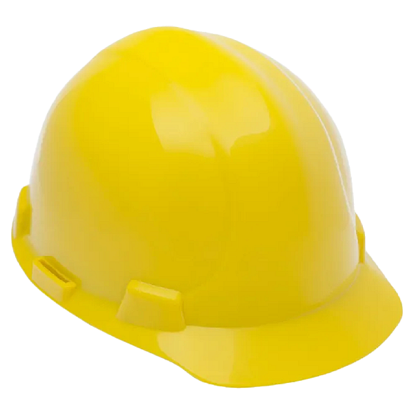 Capacete De Proteção Ultra Master MI C/ Carneira Amarelo - CA 12354