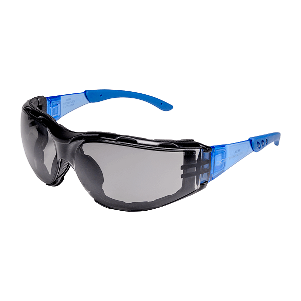 Óculos De Segurança Com Vedação Imola Steelflex Cor Cinza - CA 51362