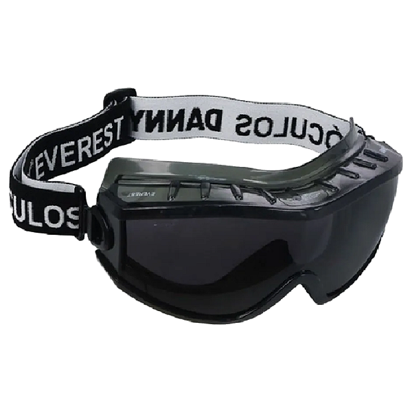 Óculos De Segurança Danny Everest Ampla Visão Cinza - CA 19628