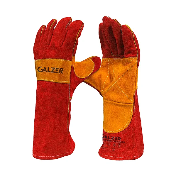 Luva De Segurança Galzer Raspa Weld Premium 350° - CA 47960
