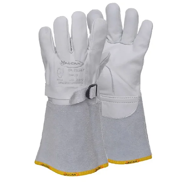 Luva De Segurança Valcan Vaqueta Total P/ Cobertura - CA 25387