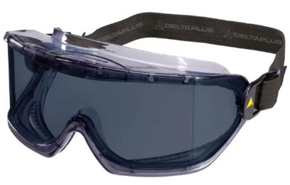 Óculos De Segurança Deltaplus Galeras Ampla Visão Cinza - CA 35268