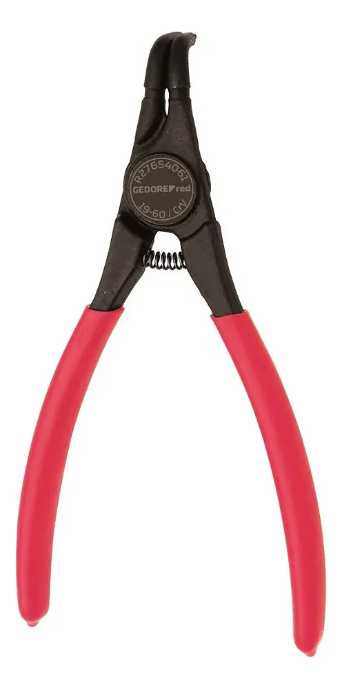 Alicate Trava Aneis Gedore Red Externo 6.1/2" Curvo