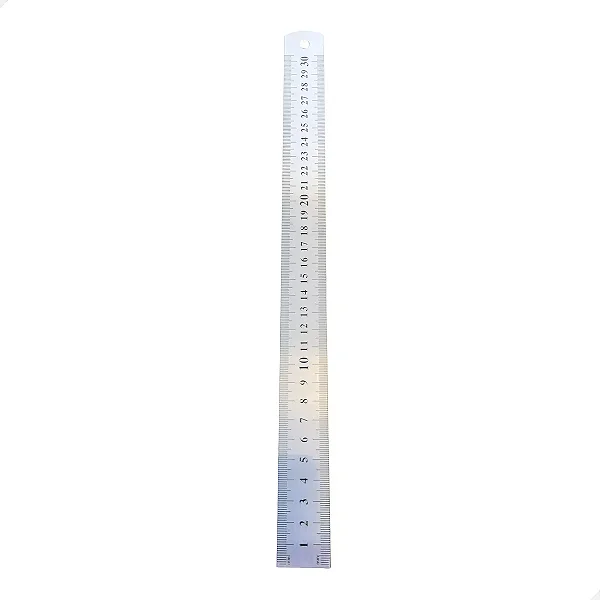 Escala / Régua Inox Worker 30cm/300mm