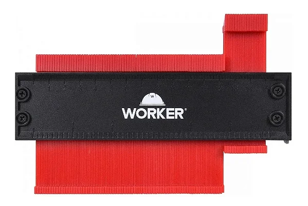 Medidor De Contorno Gabarito Worker 250mm - 10"