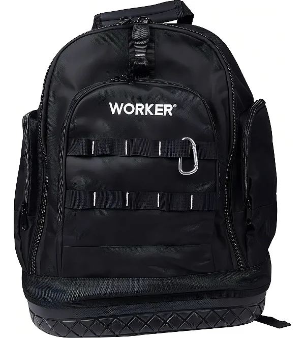Mochila De Ferramentas Com Base De Borracha 14" Worker