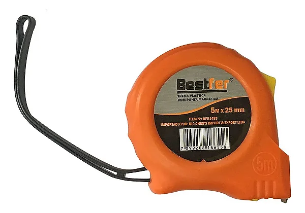 Trena De Aço Bestfer 5m/25'