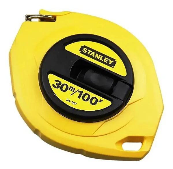 Trena De Aço Stanley 30m/100'