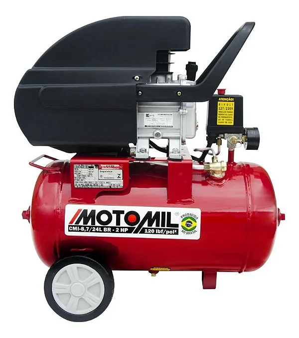 Motocompressor Motomil CMI-8,7/24L 2HP Bivolt 110/220v