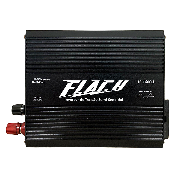 Inversor De Tensão Flach 1600W IF1600 12V/127V