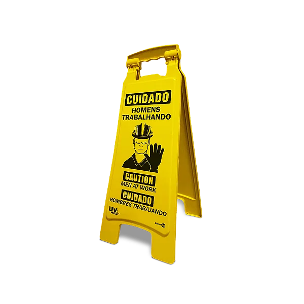 Cavalete 27x65 - Homens Trabalhando