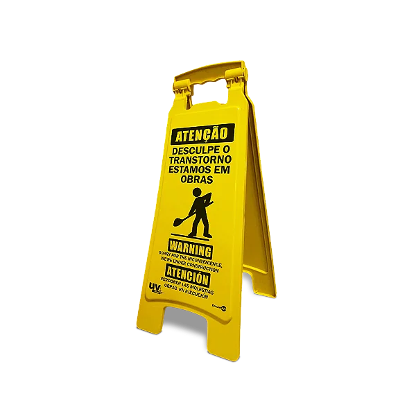 Cavalete 27x65 - Desculpe o Transtorno Obras