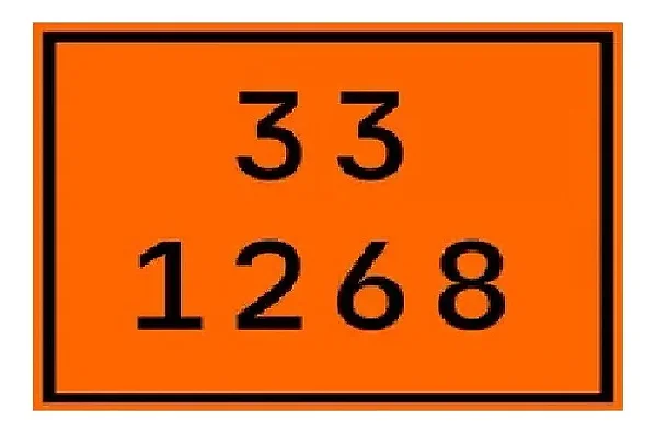 Placa PVC Numerologia 30x40 - 33 1268