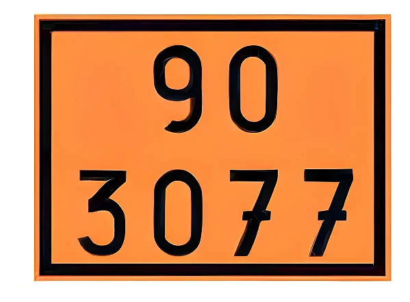 Placa PVC Numerologia 30x40 - 90 3077