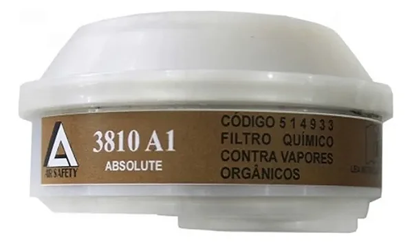 Filtro Air Safety Baioneta Para Vapores Orgânicos - 3810 A1