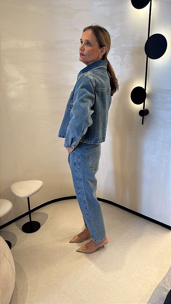 Jaqueta Curta Jeans Antonia