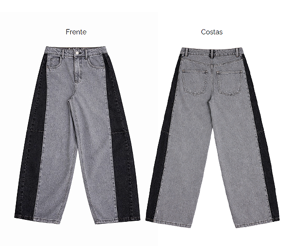 Calça Jeans Black Barrel Zapa