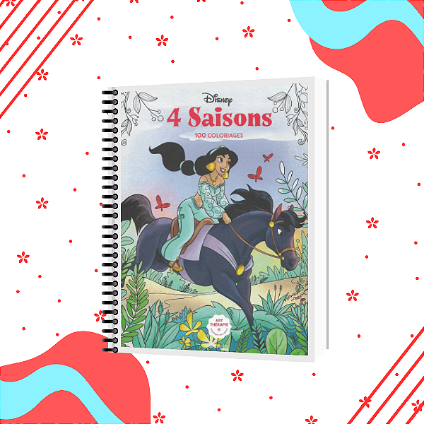 Caderno de Colorir Quatro Estações
