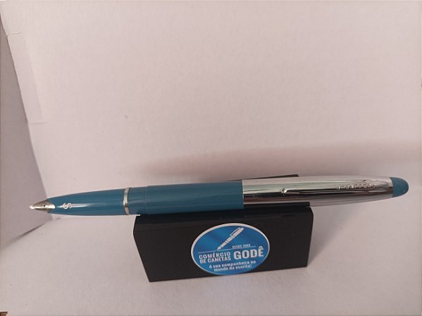 Caneta Tinteiro Sheaffer's - Modelo: S Pen - Azul Celeste