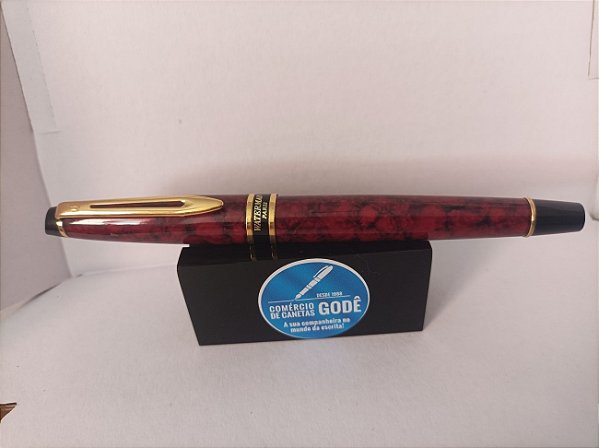 Caneta Tinteiro Waterman Expert - Vermelha em Laca