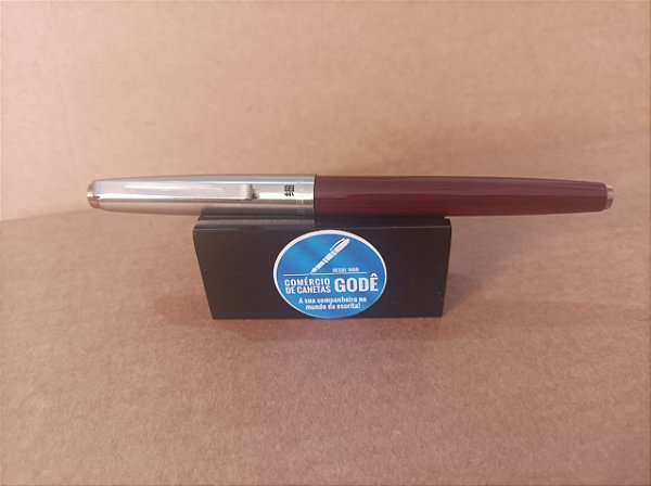 Caneta Tinteiro Hero - Fine Line Vermelha - Um Modelo Classico E Cobiçado