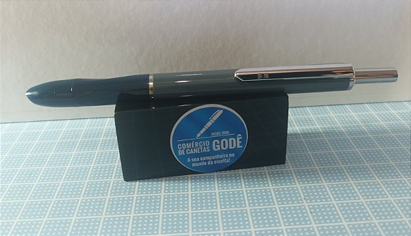 Caneta Tinteiro Oaso - Capless 0.5mm - Verde e Cinza