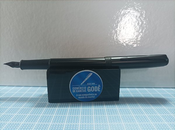 Caneta  Tinteiro  Jinhao 75 Luxo - Cor Preto Fosco
