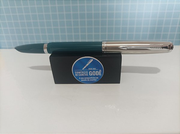 Caneta Tinteiro Jinhao 86  Verde - Clássica com Pena de Aço