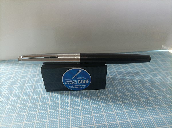 Caneta Tinteiro Johann Faber Modelo 66- Tampa de Aço