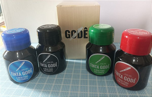 Kit de Tintas Godê Para Canetas - leve 4 e Pague 3