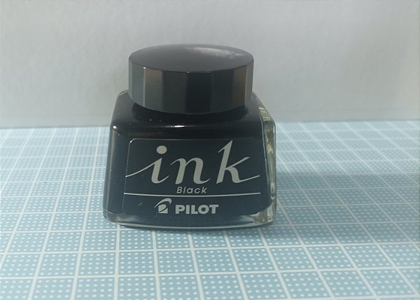 Tinta - Cor Preta Permanente - Vidro 30 ML Marca Pilot