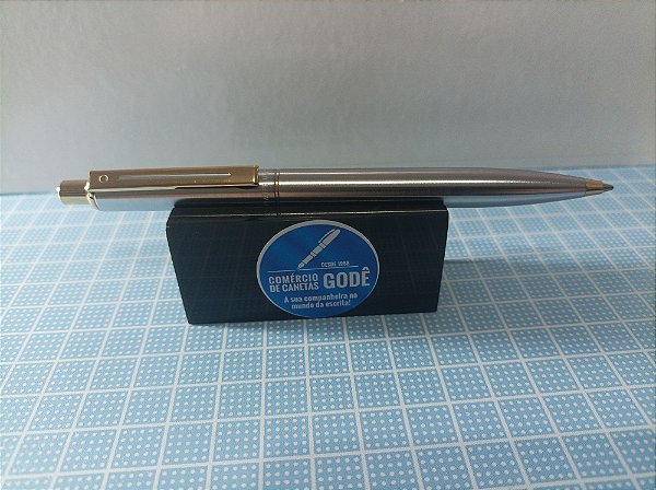 Esferográfica Sheaffer Sentinel - Clip Dourado e Aço