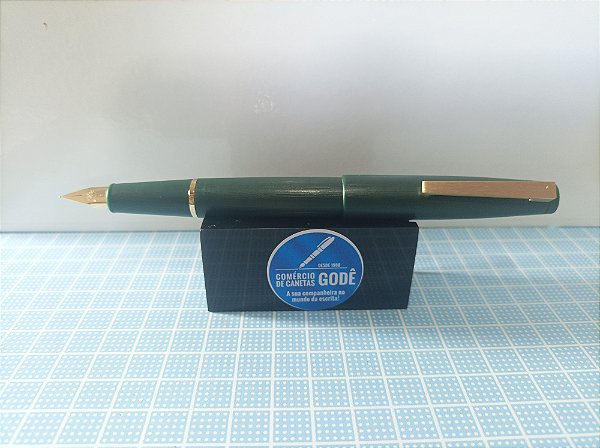 Caneta Tinteiro Jinhao 80 Verde Musgo - Pena F