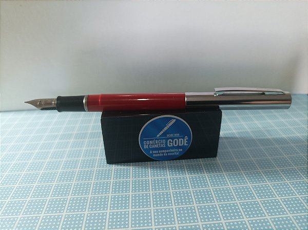 Caneta Tinteiro Sheaffer's Cartridge - Vermelha - Década de 80