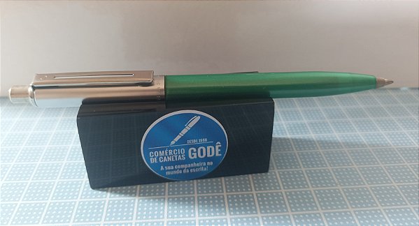 Lapiseira  Sheaffer's  modelo Sentinel- 0,7mm- Verde Translúcida