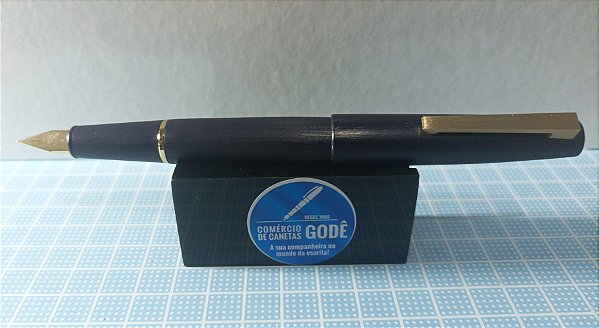Caneta Tinteiro Jinhao 80 Luxo - Cor Azul Fosco