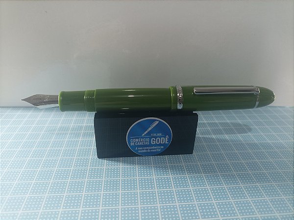Caneta Tinteiro Jinhao X159 Cor Verde -Pena M