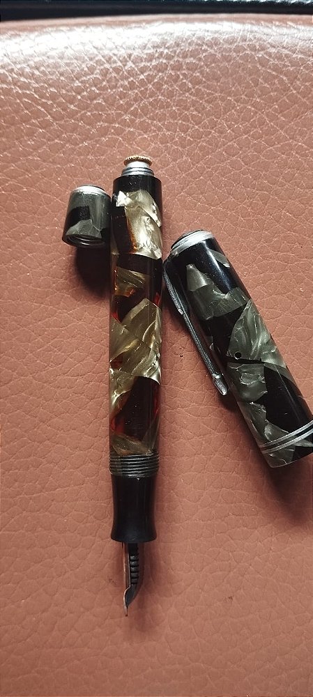 Caneta Parker Vacumatic Dois Anéis 1936