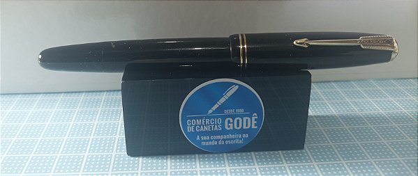 Caneta Tinteiro Parker Vacumatic JR- 1946- Preta