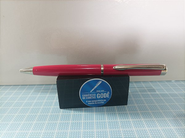 Caneta Esferográfica Compactor Rio Pink