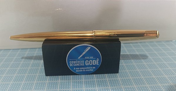 Caneta Esferográfica Parker 51 Dourada Década 70