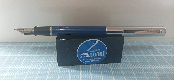 Caneta Tinteiro Sheaffer's Cartridge - Azul - Década de 80
