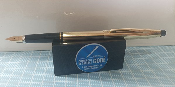 Caneta Tinteiro Cross Classic Century Ouro